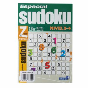 Libro Sudoku Zugarto ZUGARTO EDICIONES 66 Páginas