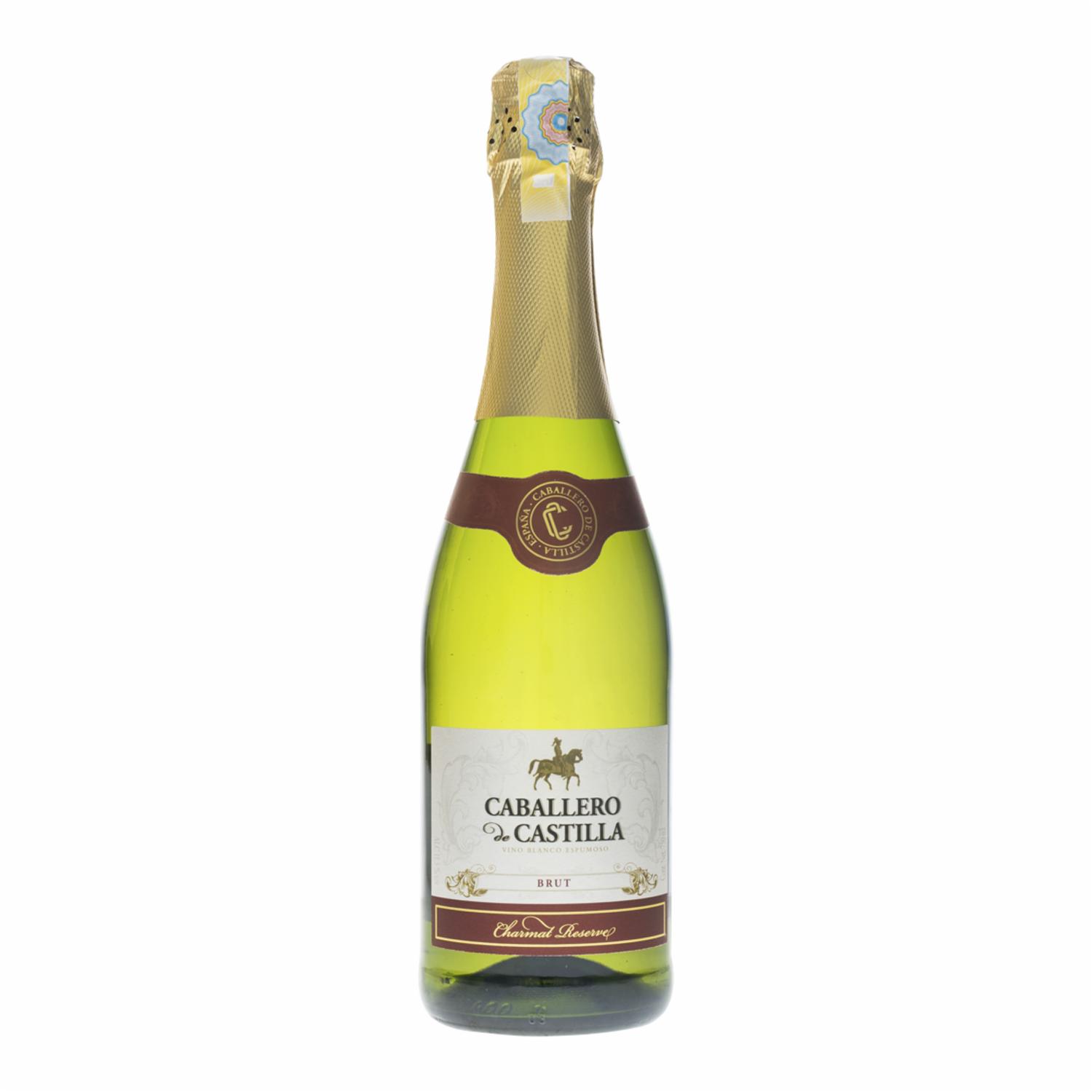 Vino Blanco Espumoso Brut CABALLERO DE CASTILLA 750 Ml