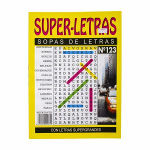 Libro Sopas Super Letras ASTURIAS 99 Páginas