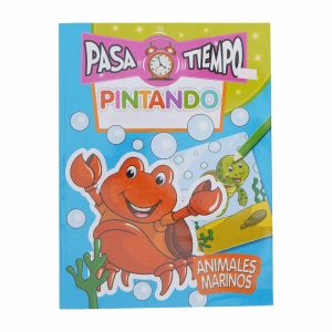 Libro Pasa Tiempo Pintando EDARSI 50 Páginas
