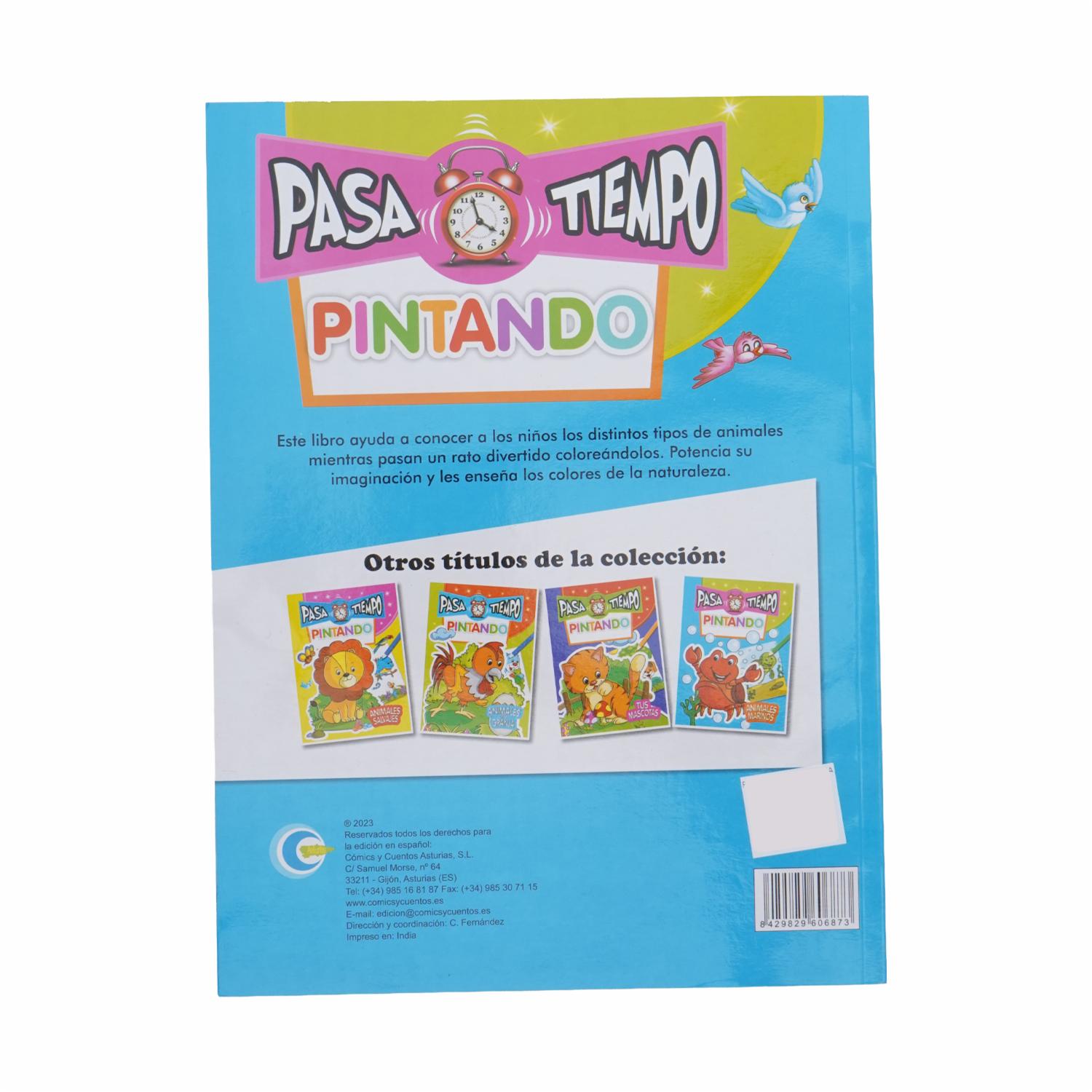 Libro Pasa Tiempo Pintando EDARSI 50 Páginas - Image 2