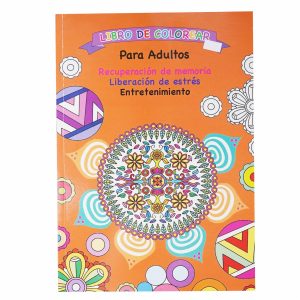 Libro Colorear Adultos 4T VETA EDICIONES 90 Páginas