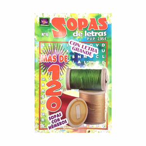 Libro Sopas De Letras MILLA 35 Páginas