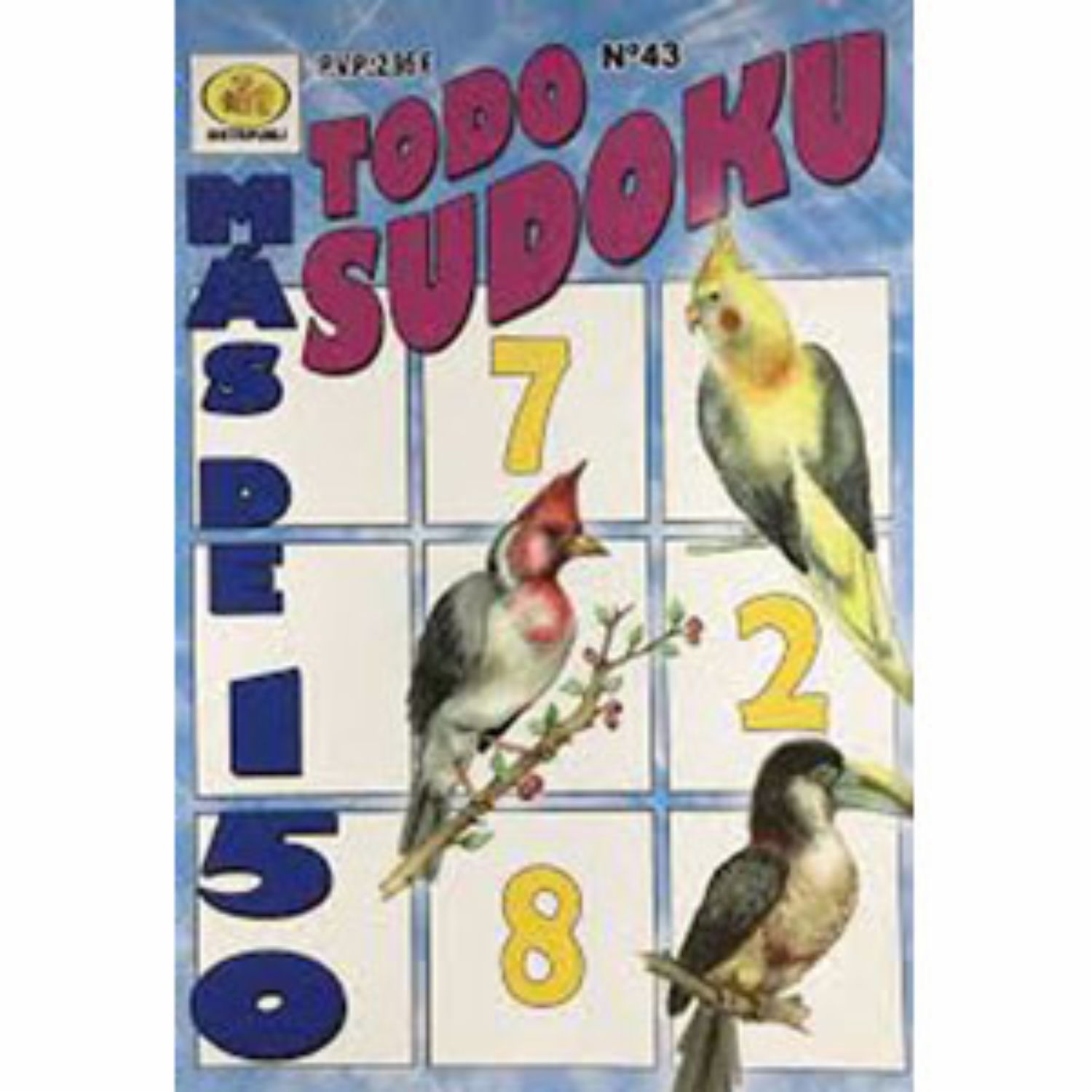 Libro Sudokus MILLA 45 Páginas