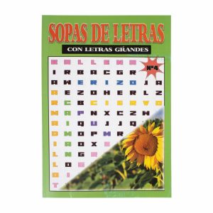 Libro Sopas De Letras MACROBOOKS 48 Páginas