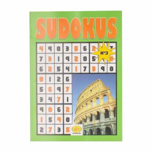Libro De Pasatiempos Sudokus 19 X 27 DISTRIPUBLI