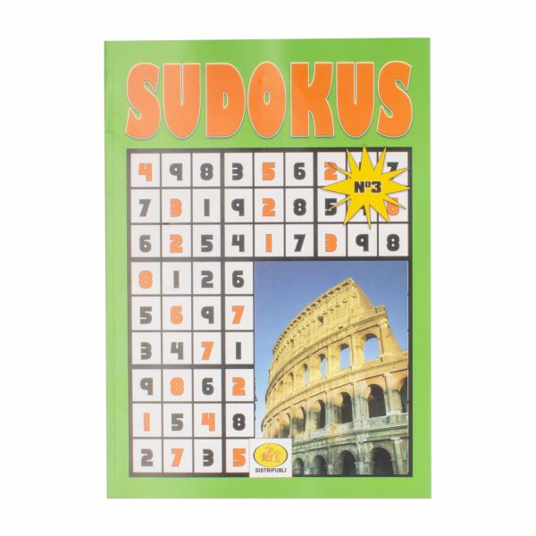 Libro De Pasatiempos Sudokus 19 X 27 DISTRIPUBLI