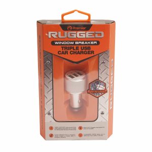 Cargador Para Auto Triple PREMIER USB