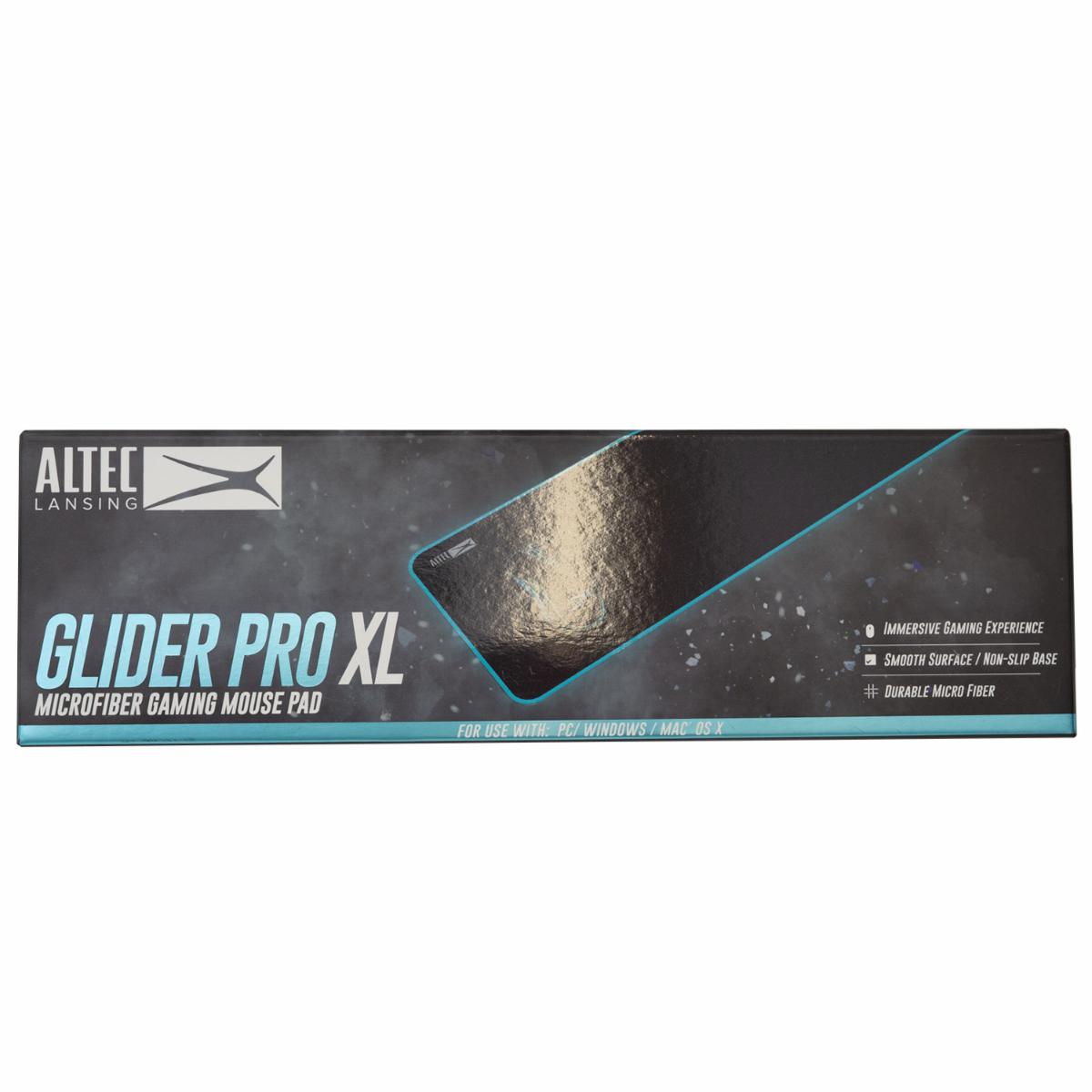 Mouse Pad Gaming Negro Superficie Lisa PREMIER Microfibra