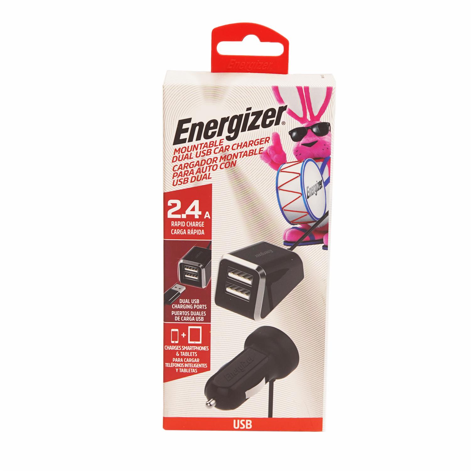 Cargador Soporte Doble ENERGIZER USB