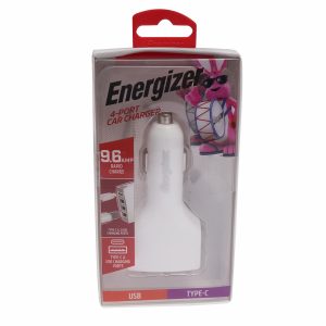 Cargador Para Auto Cuádruple ENERGIZER USB