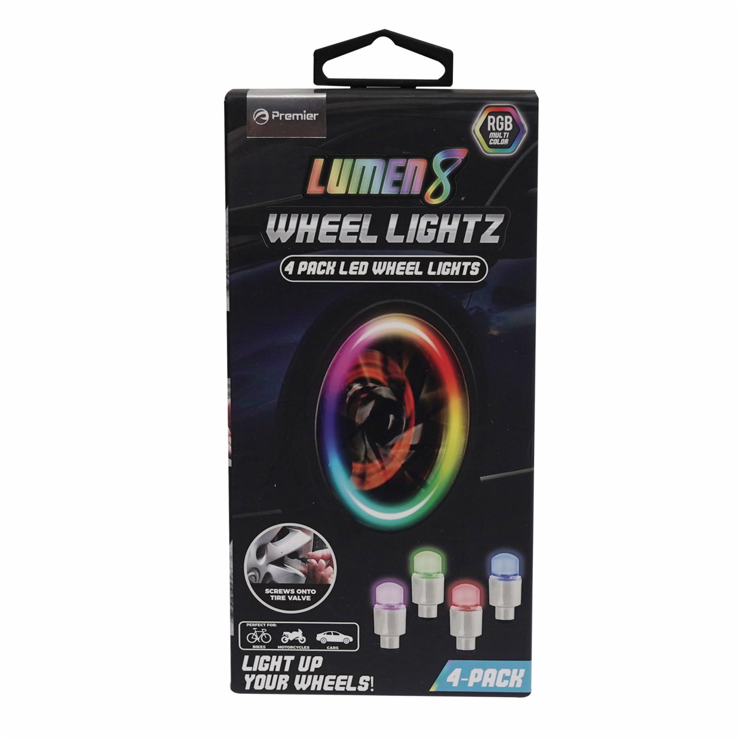 Luces Led Multicolores Neumáticos PREMIER X 4 Uds