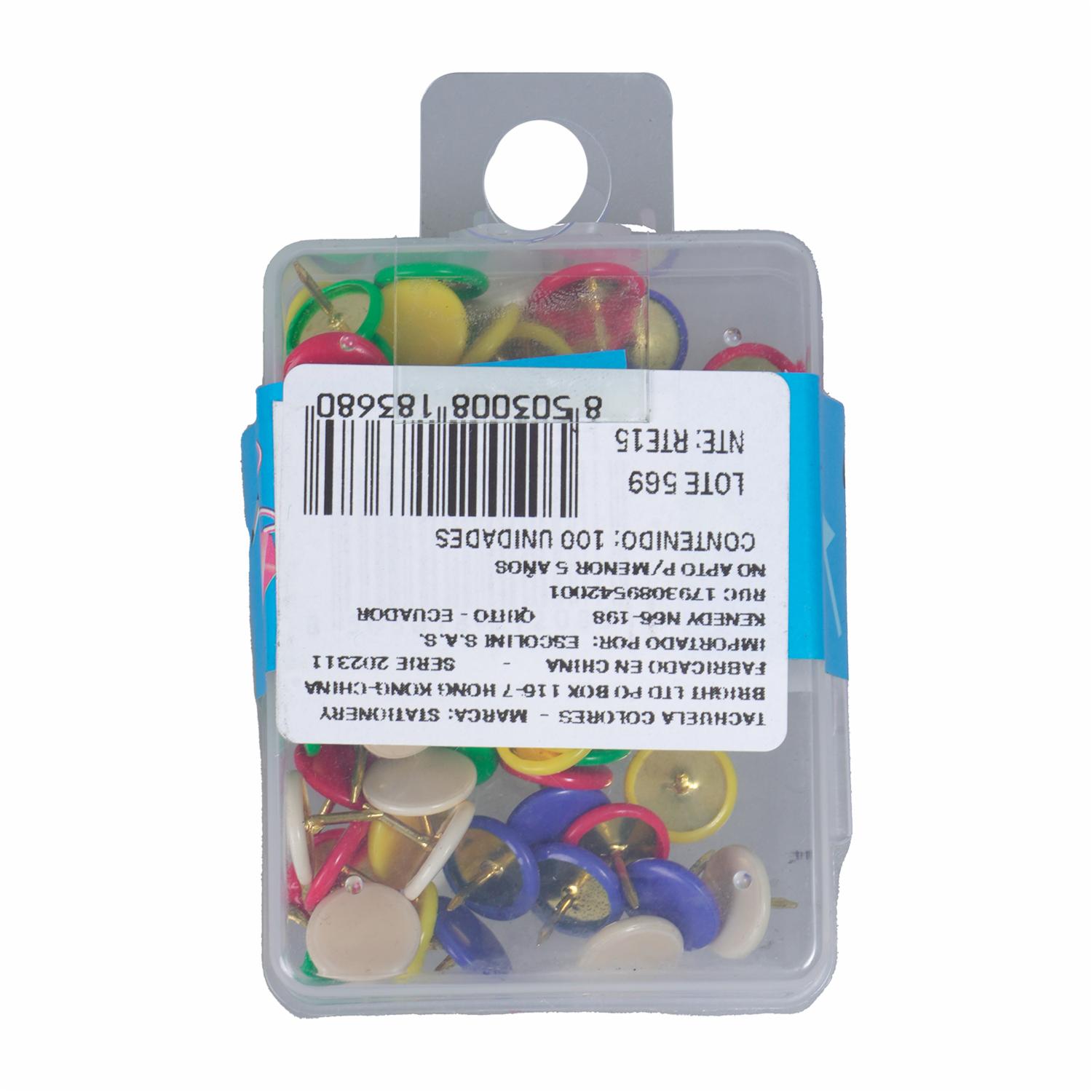 Tachuela De Colores BRETINI 1x100 Uds - Image 2