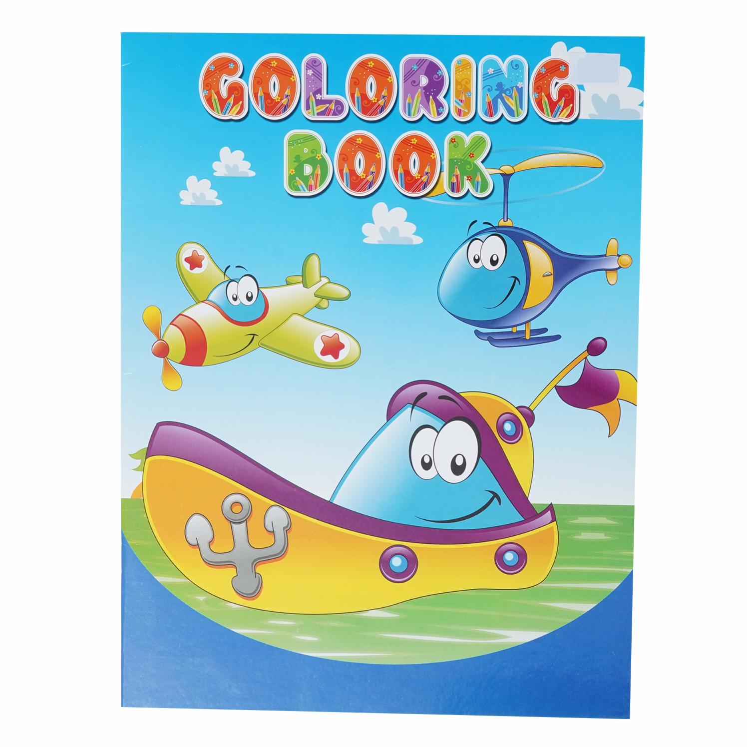 Libro Coloring Book 016 BRETINI 16 Páginas