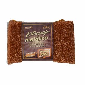 Estrojajo Plástico Dorado/Plata CLICK 3 Unidades