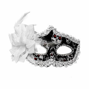 Antifaz Calavera 2 Colores IMPORTADORA CUMPLEAÑOS Unidad