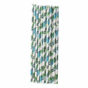 Sorbetes De Papel Diseño Hojas IMPORTADORA CUMPLEAÑOS X 25 Uds