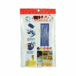 Cortina Oropel Rojo IMPORTADORA CUMPLEAÑOS Unidad