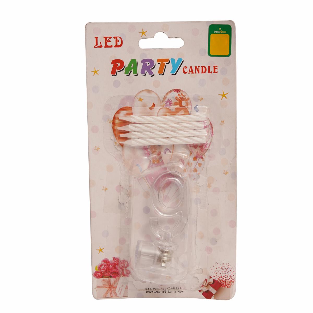 Vela De Cumpleaños Led QUEEN ANNE N°9