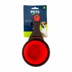 Cuchara Para Mascota Plegable Colores Surtidos PETS COLLECTION Unidad