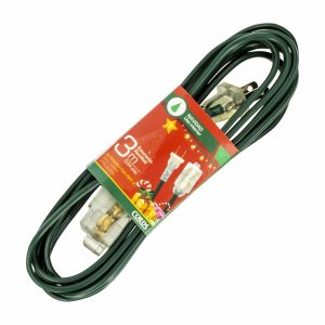 Extensión Cube Taps Navidad Verde INCABLE
