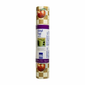 Rollo Antideslizante Impreso Manzanas MAGIC COVER 30,48 X 152 Cm