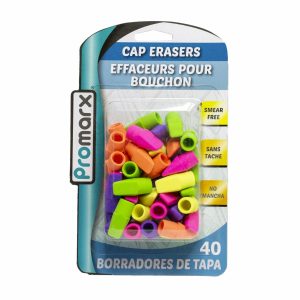 Pack Borradores De Tapa En Colores Neón PROMARX X 40 Uds