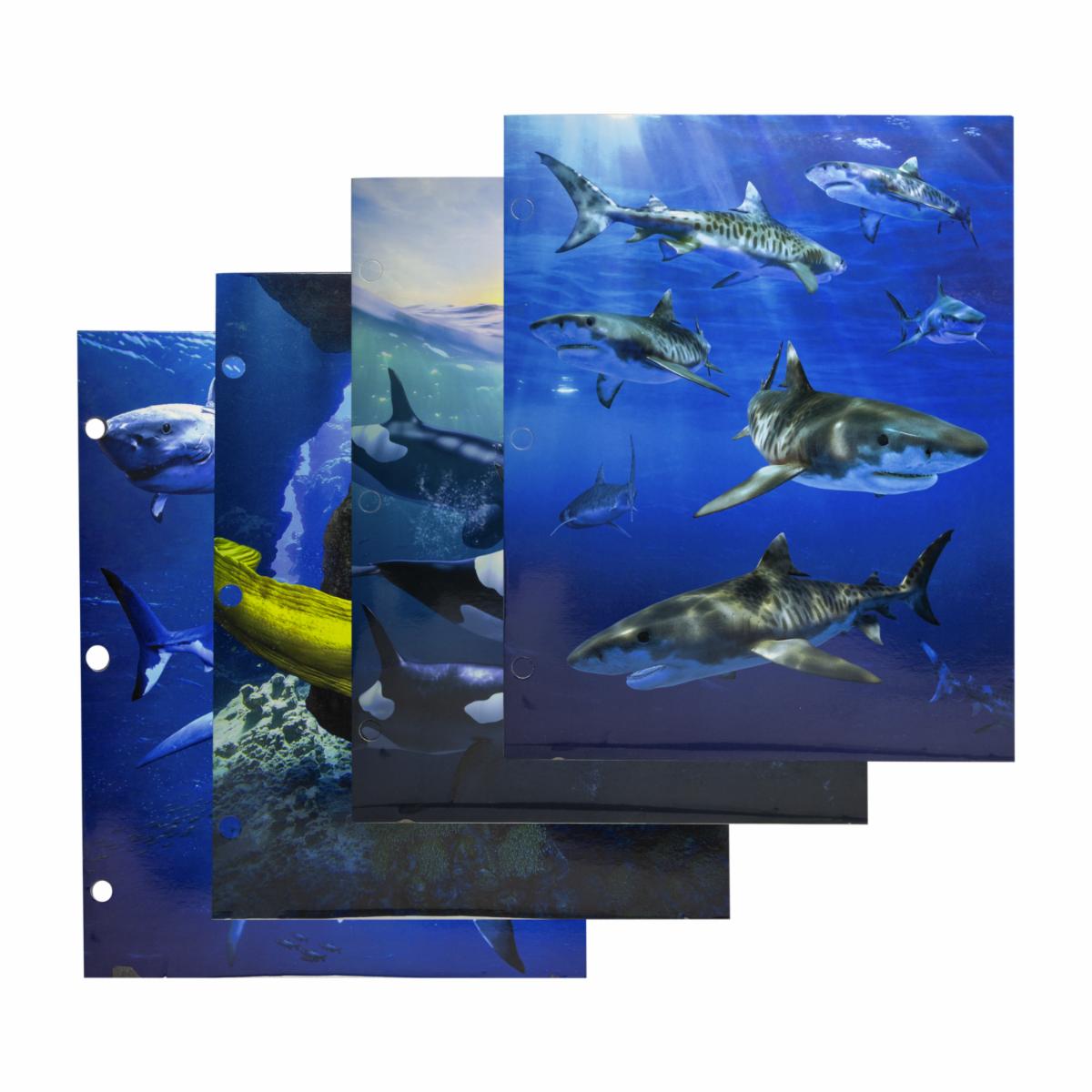 Carpetas Surtidas Con Diseño De Animales Marinos PROMARX Unidad