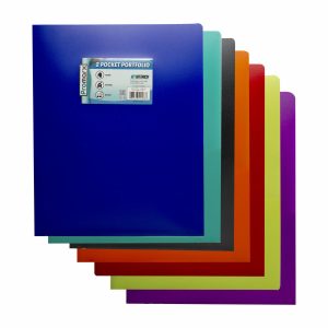 Carpetas De Plástico Con Colores Surtidos PROMARX Unidad