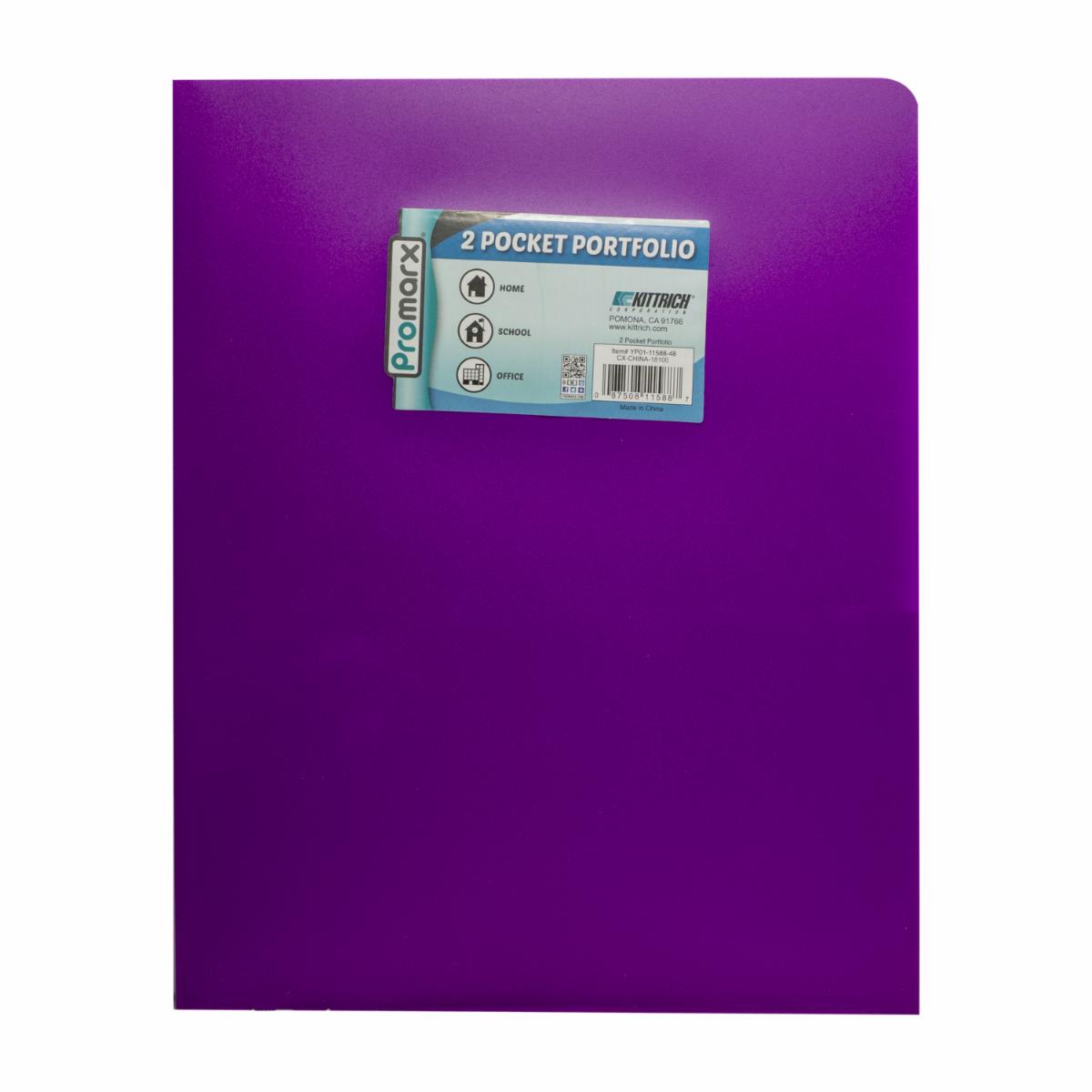 Carpetas De Plástico Con Colores Surtidos PROMARX Unidad - Image 2