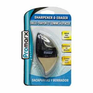 Sacapuntas Con Borrador Blanco Que No Mancha PROMARX
