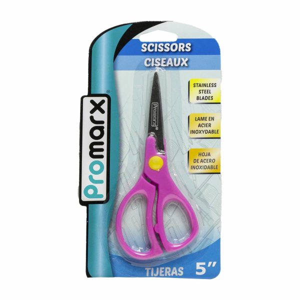 Tijeras Escolares Con Puntas De Acero Inoxidable PROMARX - Image 2