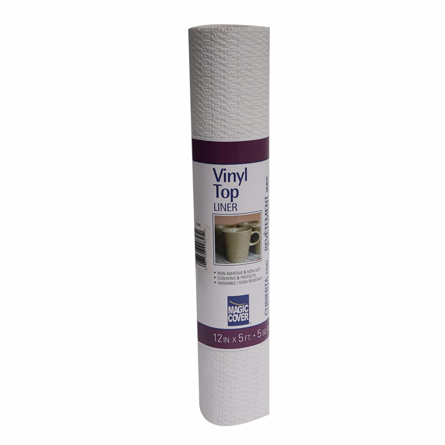 Rollo Antideslizante Blanco MAGIC COVER 30,48 X 152 Cm