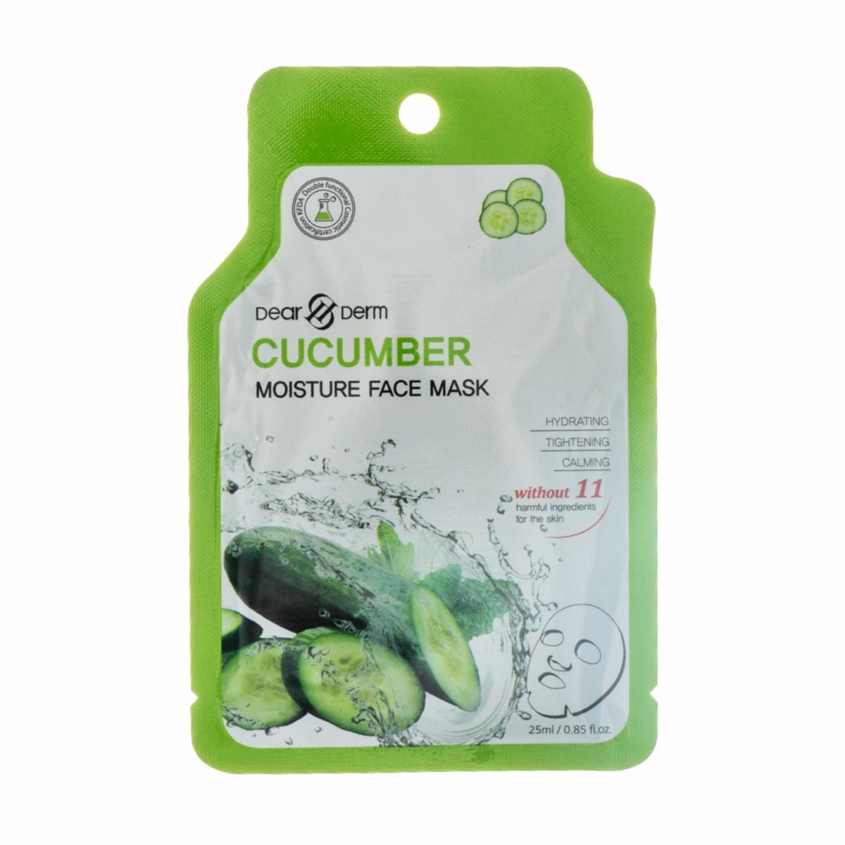Mascarilla Facial De Pepino DEAR DERM Por 25Ml / .85Fl