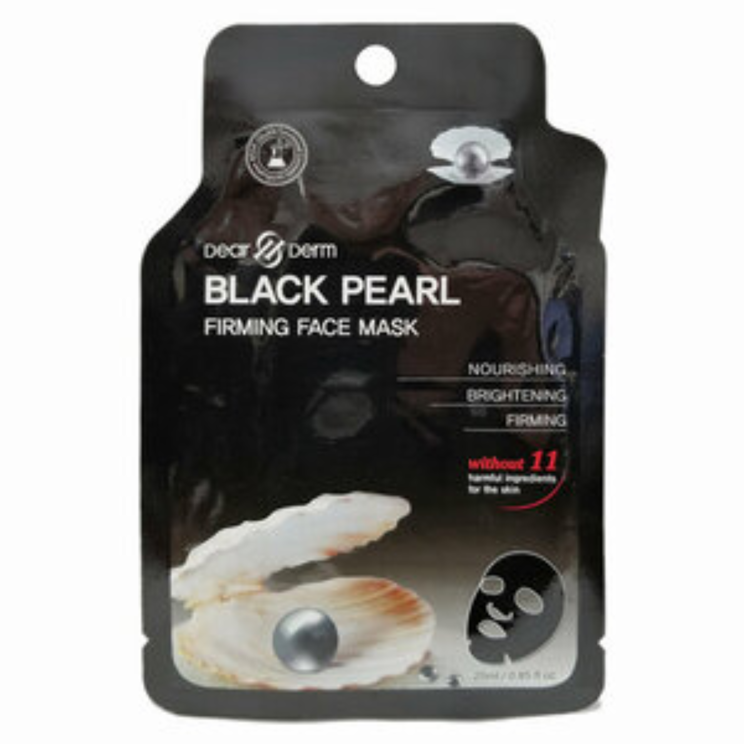 Mascarilla Facial De Negra Perla DEAR DERM Por 25Ml / .85Fl