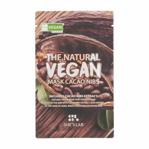 Mascarilla Facial Cacao Nibs VEGAN 20 G
