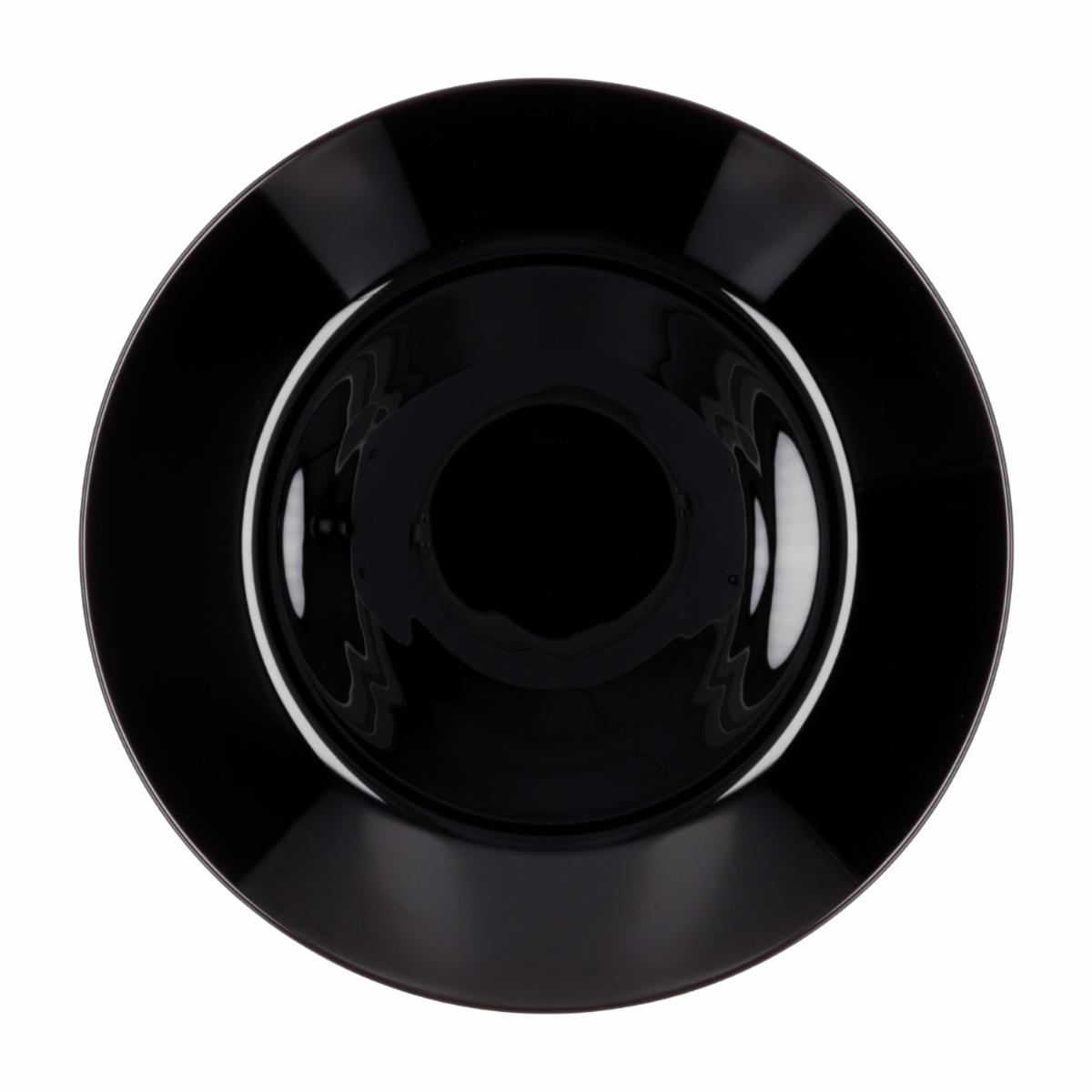 Plato Llano Zelie Negro LUMINARC 25 Cm