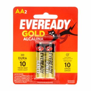Pilas Gold AA EVEREADY X 2 Uds