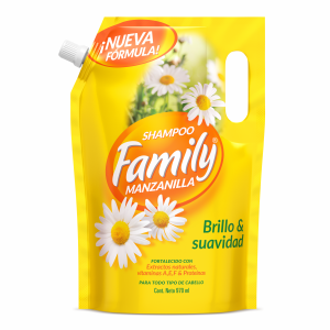 Shampoo De Cabello De Manzanilla Doy Pack FAMILY 970 Ml