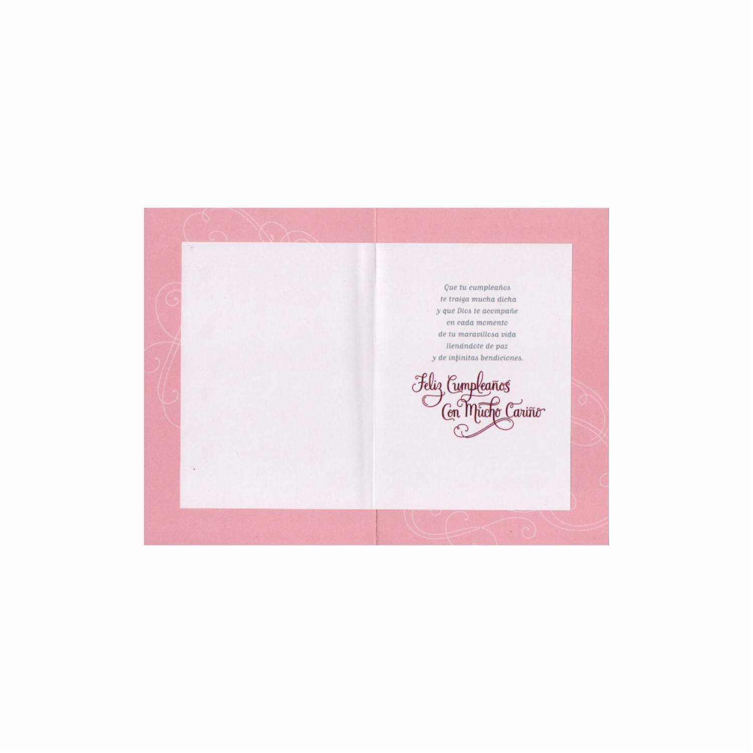 Tarjeta Felicitación Hermana Globos HALLMARK 1 Pieza - Image 2