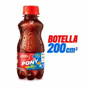Bebida De Malta Energía Natural Mini PONY MALTA 200 Ml