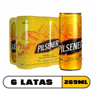 Cerveza En Lata PILSENER 6X269 Ml