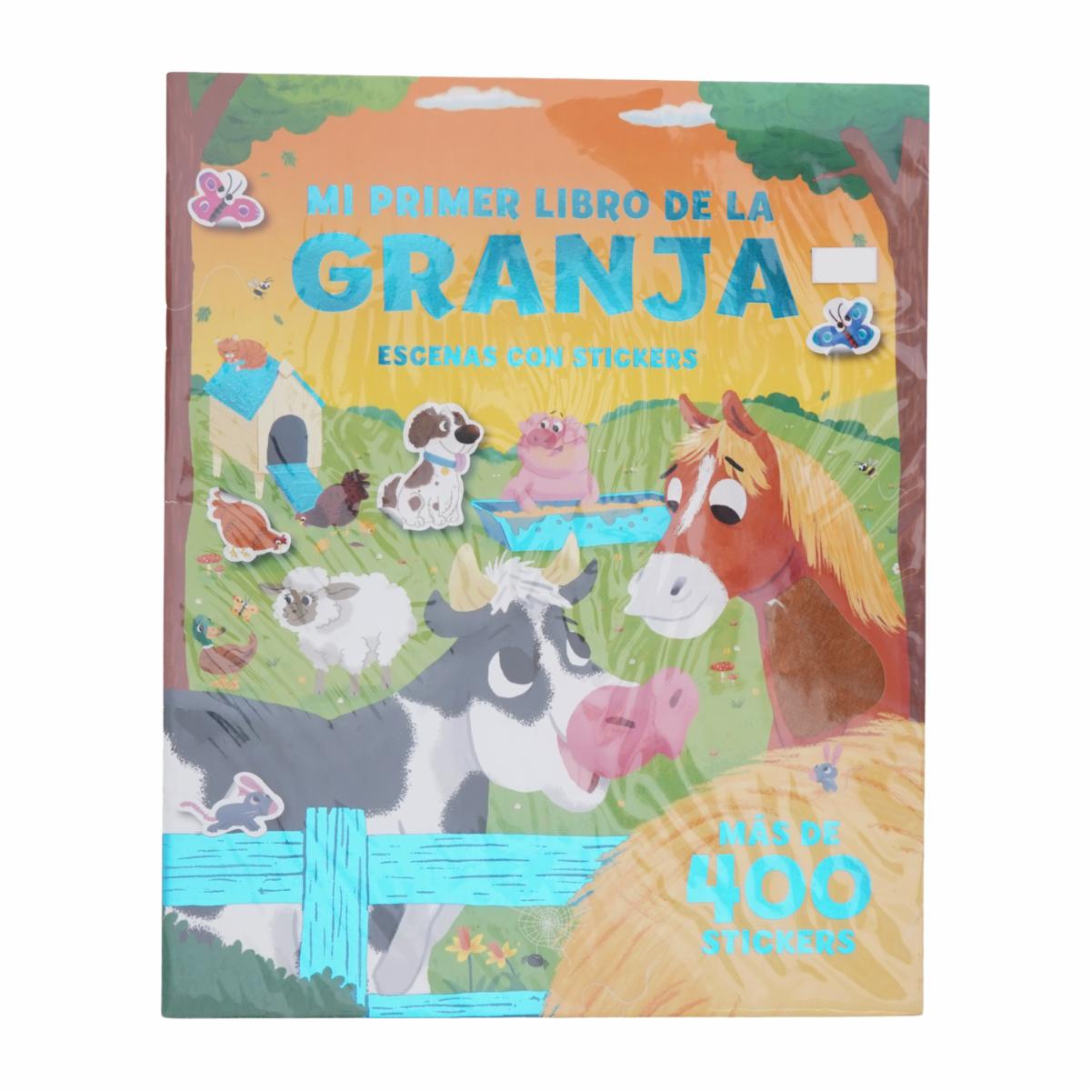 Libro Animales De La Granja+Stieckers LATINBOOKS 45 Páginas