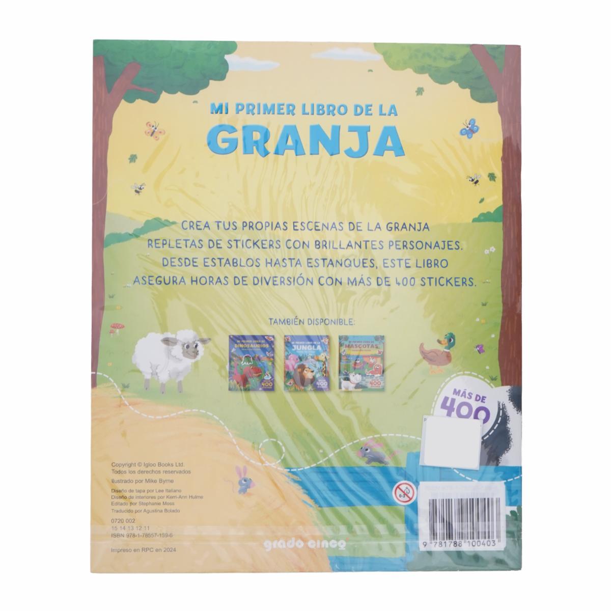 Libro Animales De La Granja+Stieckers LATINBOOKS 45 Páginas - Image 2
