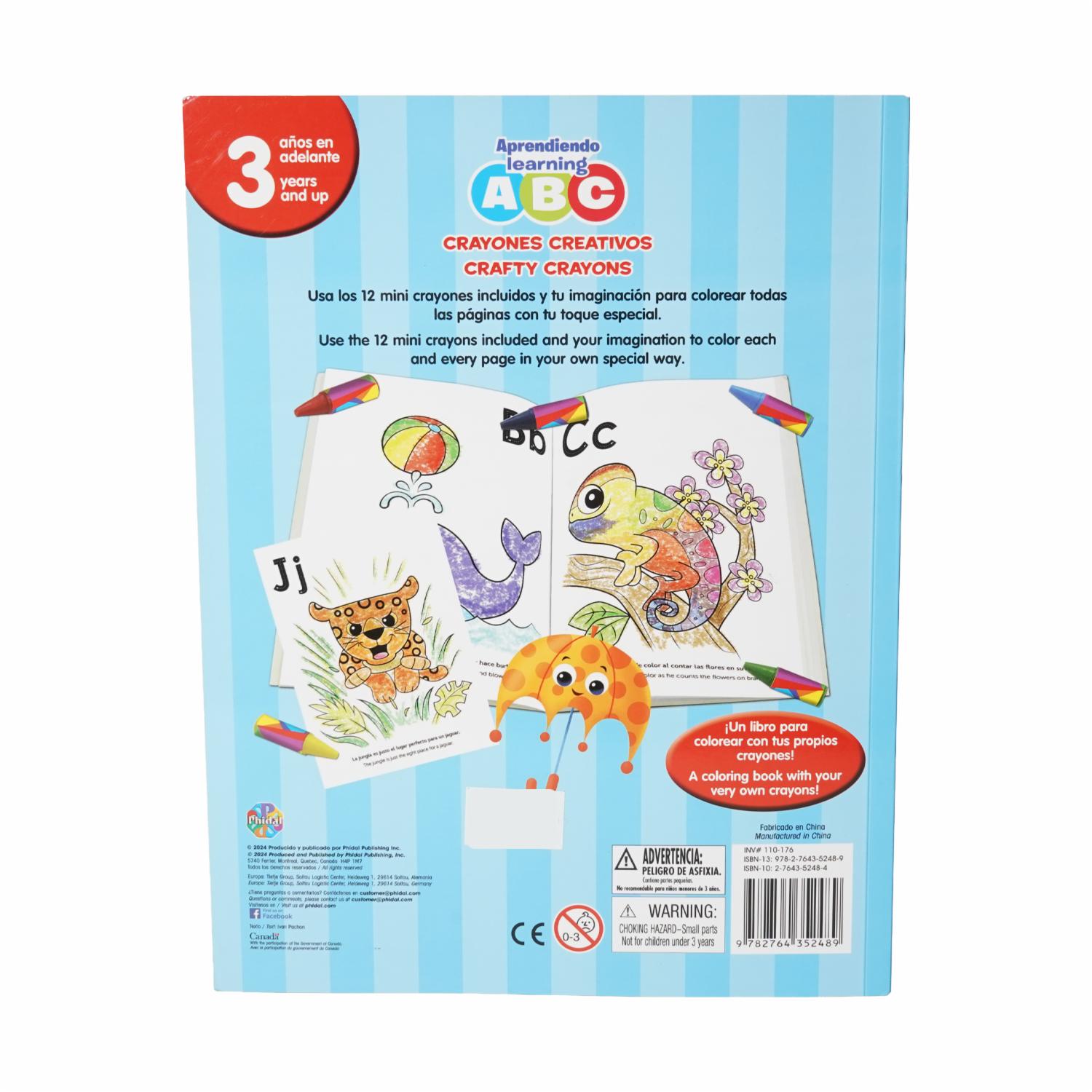 Libro Crayones Creativos Bilingües MR.BOOKS 20 Páginas - Image 2