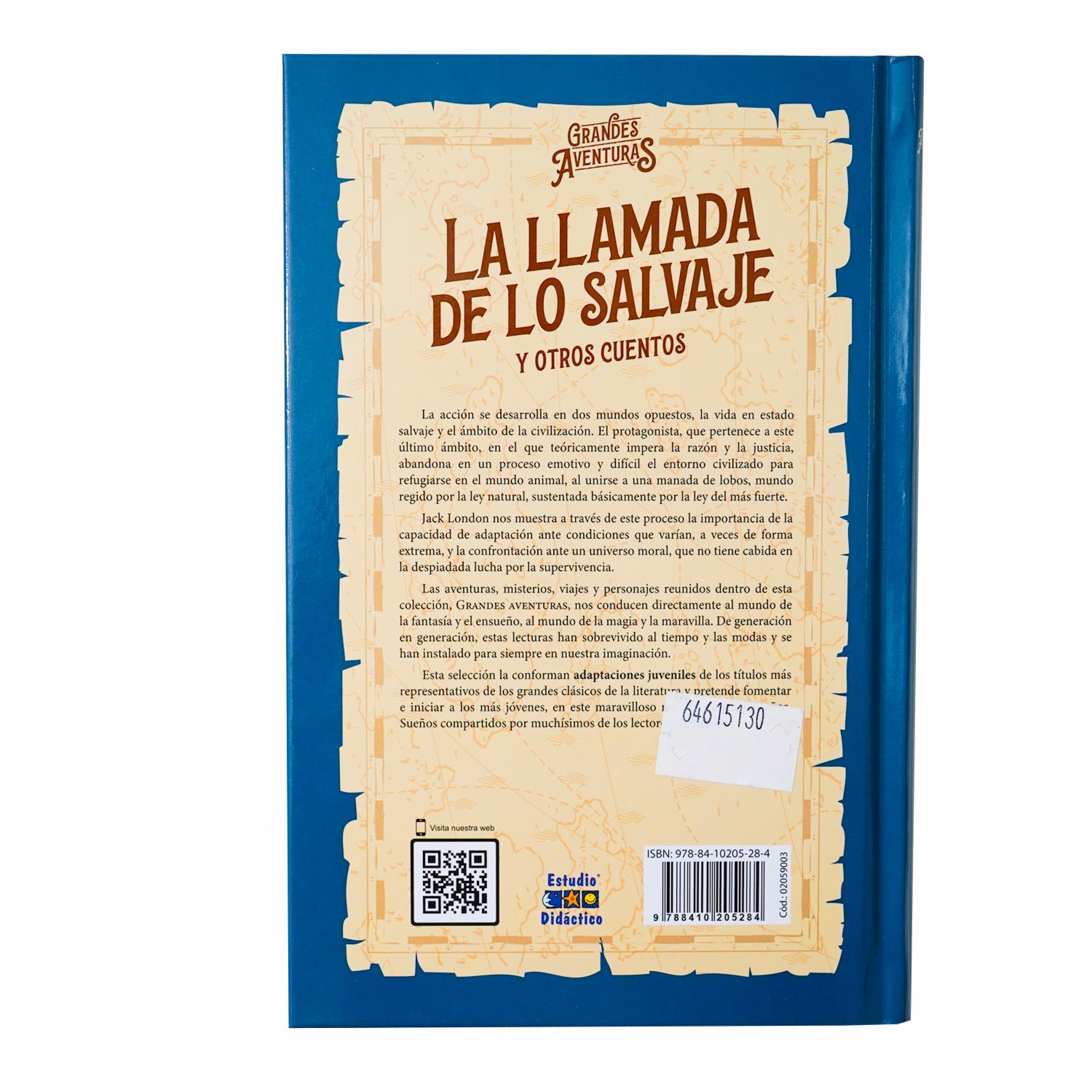 Libro La Llamada De Lo Salvaje EDIMAT 175 Páginas - Image 2