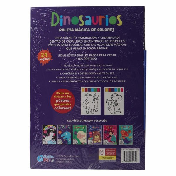 Dinosaurios Paleta Mágica De Colores PLUTÓN - Image 2
