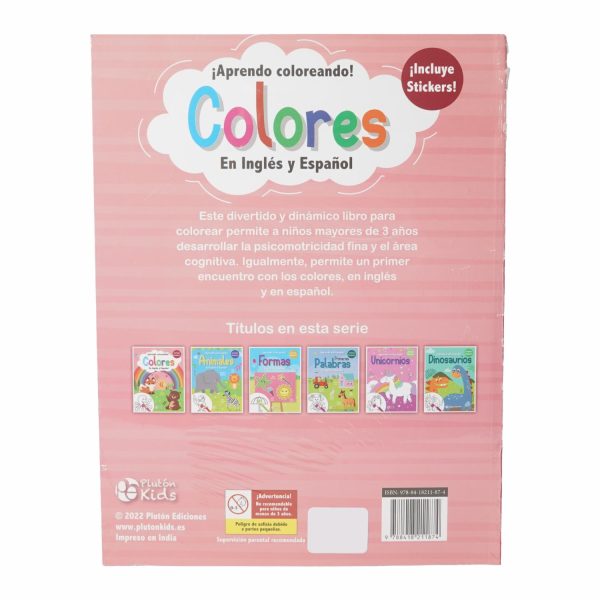 Aprendo Coloreando Colores En Inglés y Español PLUTÓN - Image 2