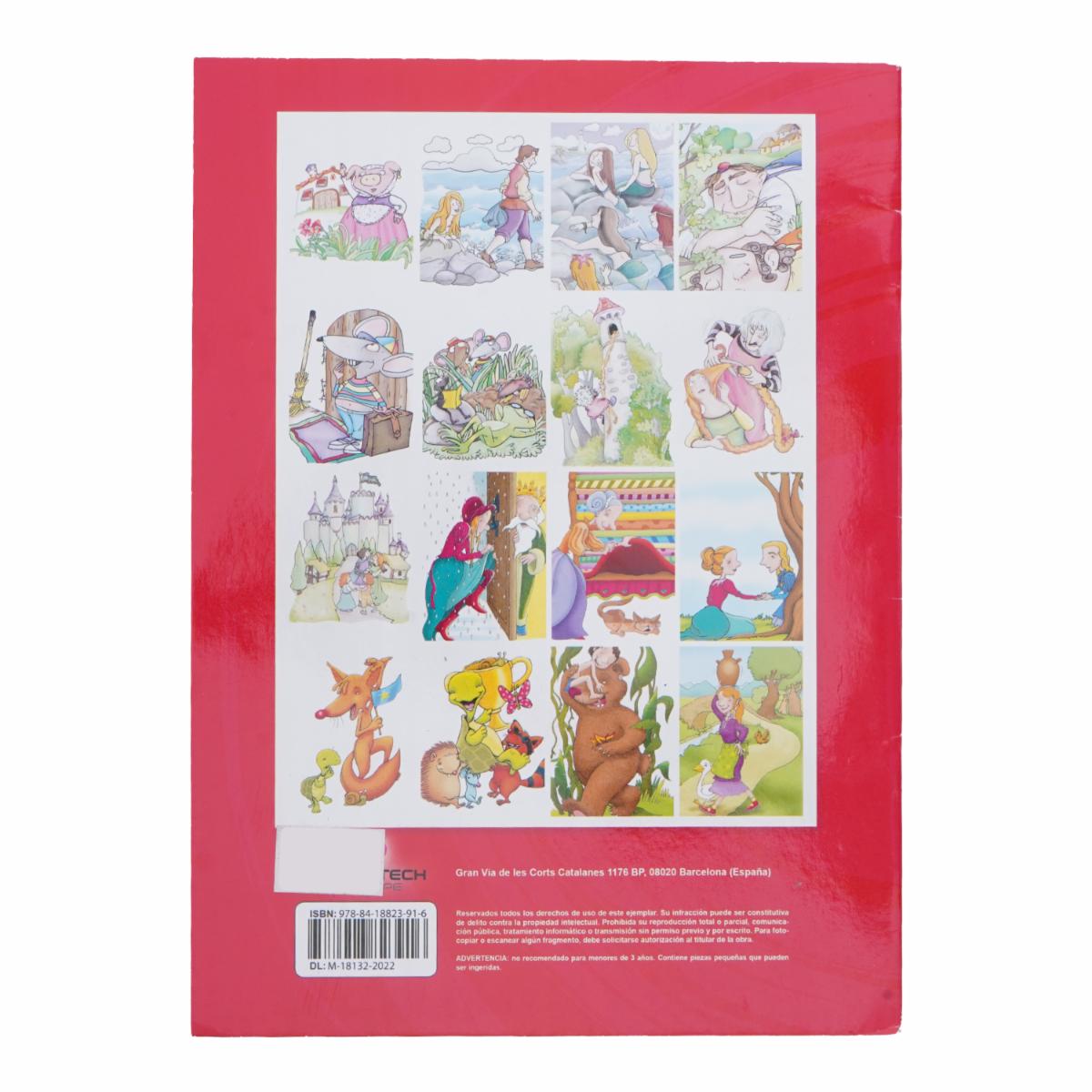 Libro Coloreo Cuentos De Siempre Rojo CONECTA 16 Páginas - Image 2