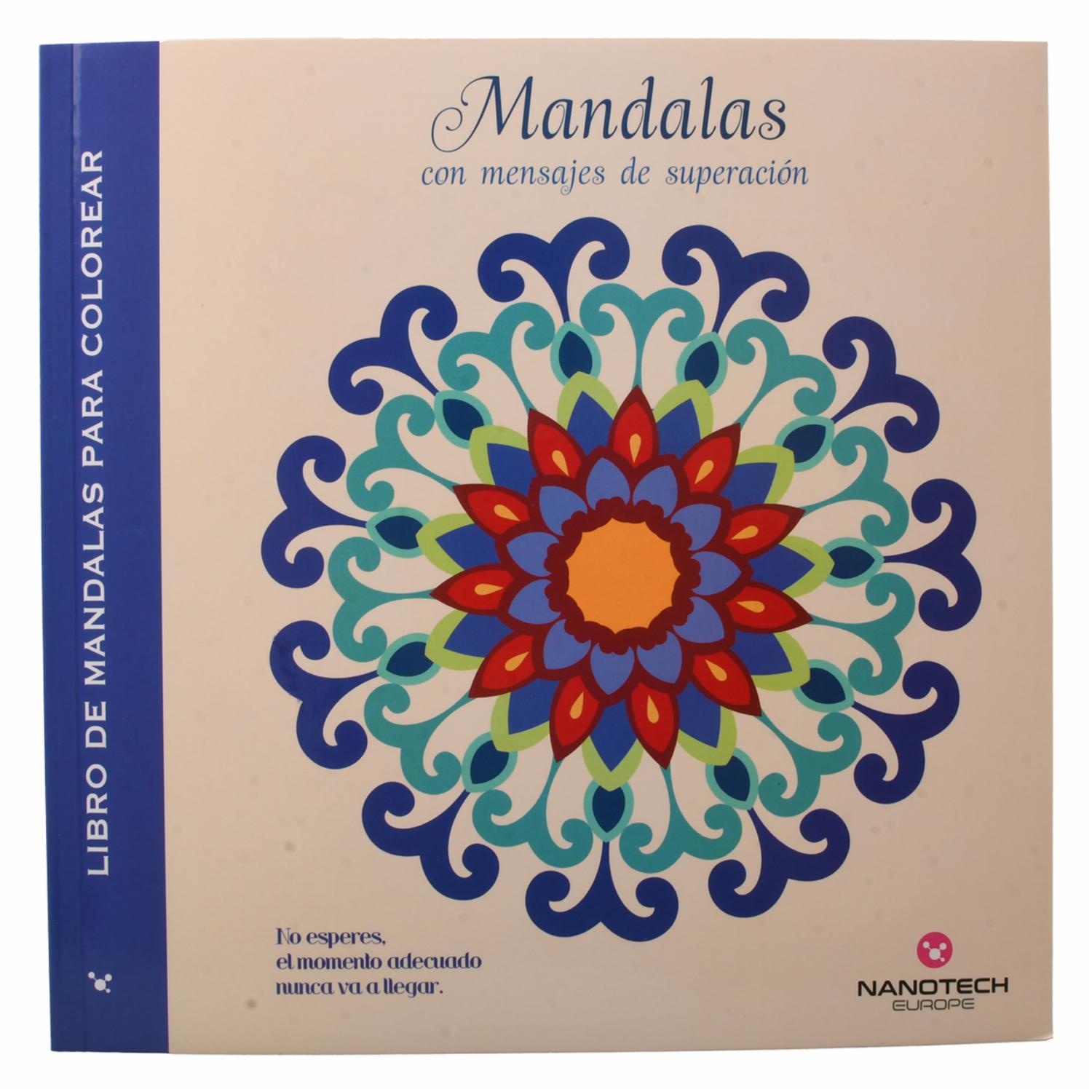 Libro Mandalas Con Mensajes De Superación NANOTECH 45 Páginas